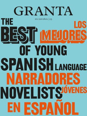 cover image of Los mejores narradores jóvenes en español